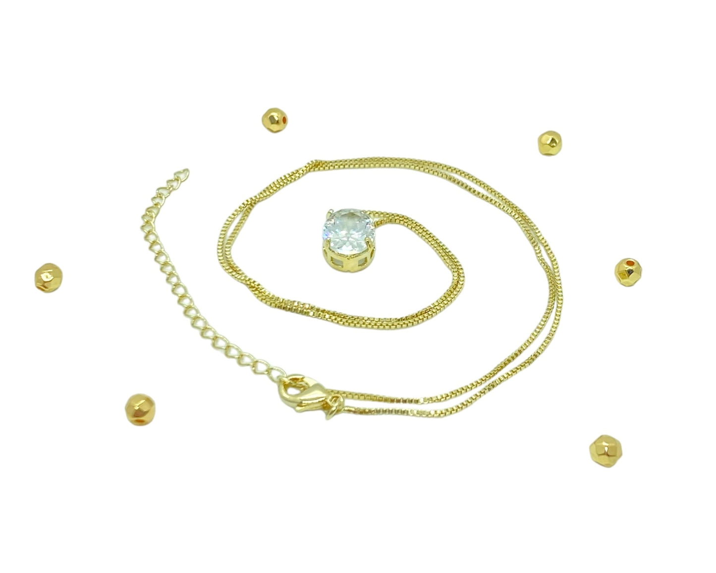 COLLAR PUNTO DE LUZ OVALADO