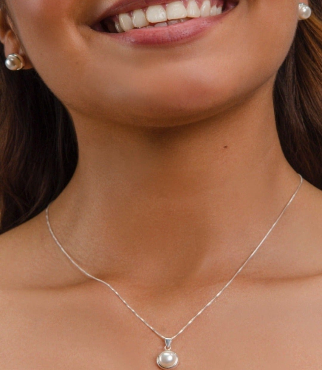 CONJUNTO PERLA WHITE PLATA