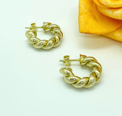 ARGOLLA SEMI TRENZADA