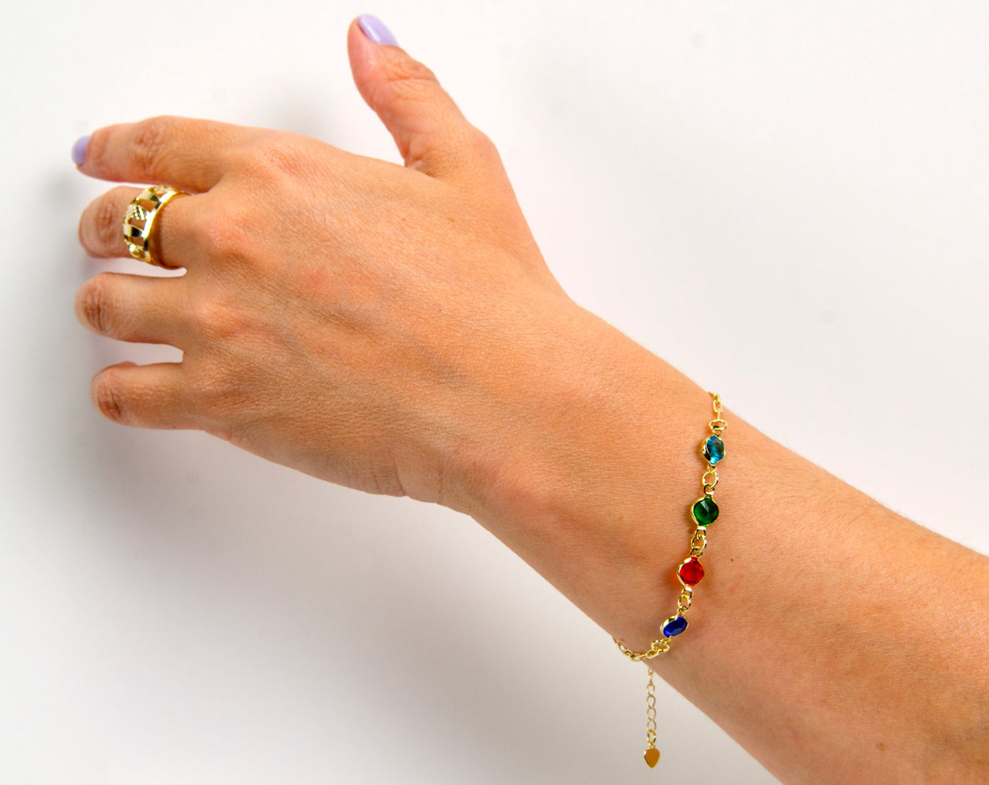 PULSERA RAINBOW PUNTO LUZ