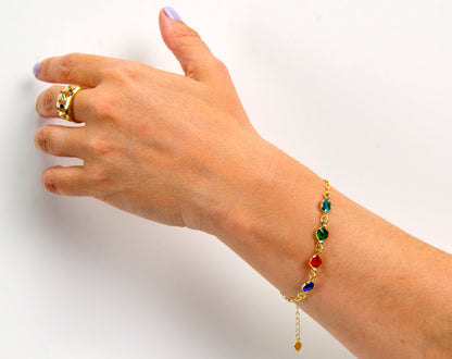 PULSERA RAINBOW PUNTO LUZ